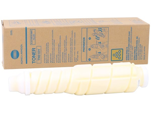 Konica Minolta TN-510 Orjinal Sarı Toner C500 